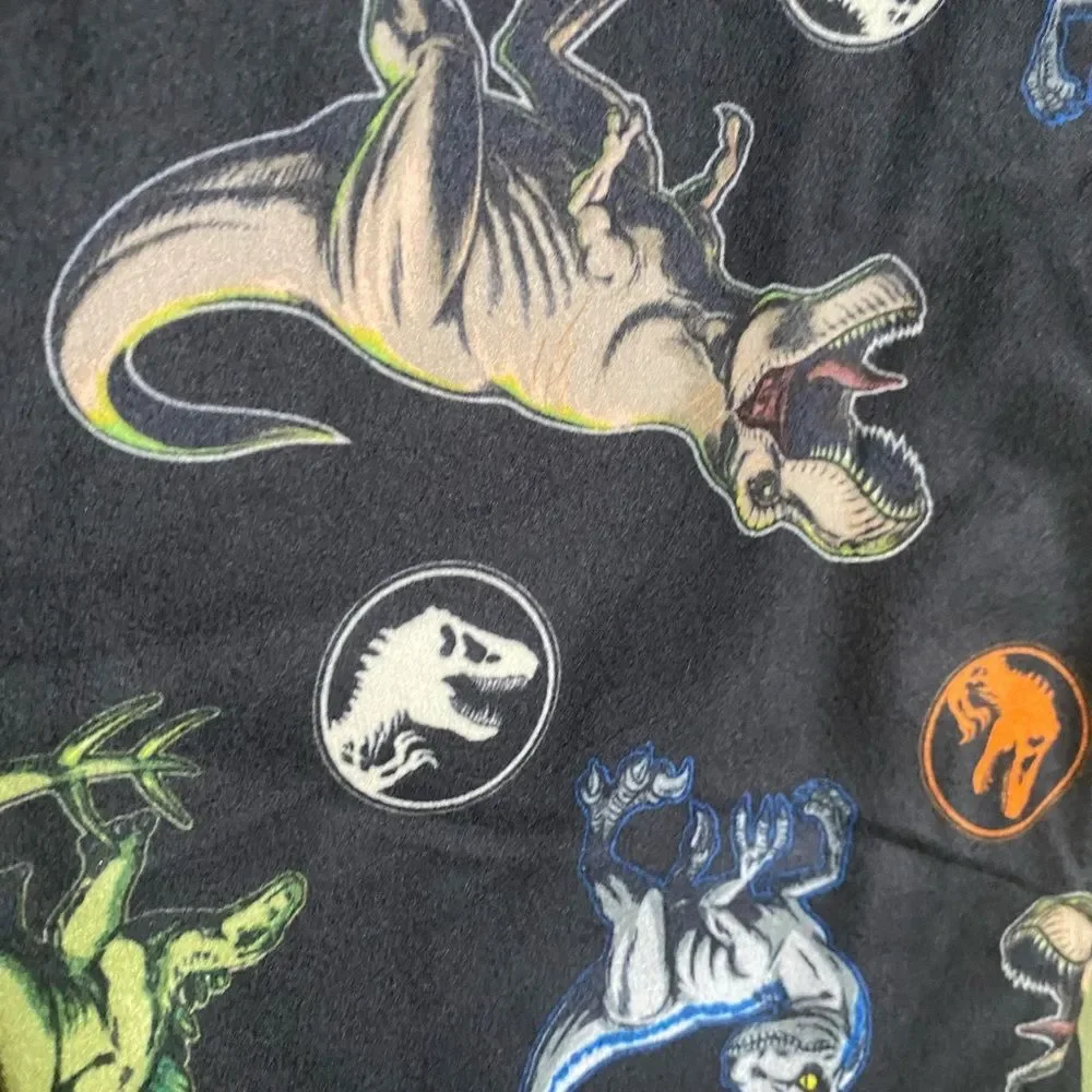 New Jurassic Park Boys Short Sleeve Pajamas Set, 2-Piece Size Small 6-7